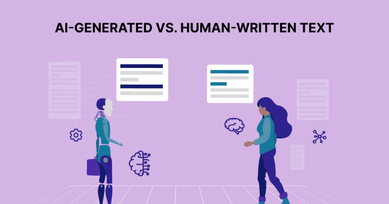 Text generat de AI vs. text scris de oameni : Analiză completă