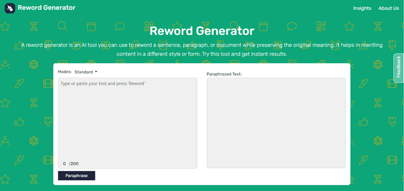 Reword Generator