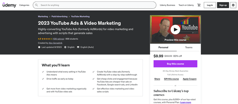2023 YouTube Ads & Video Marketing