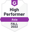 High Performer Asia - Fall 2022