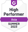 High Performer Asia - Summer 2023