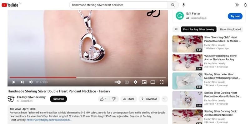 Add Video to Etsy & YouTube