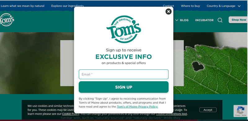 Check out Tom’s exclusive info on products & special offers