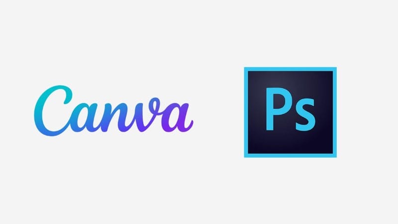 Visual Content: Adobe Photoshop and Canva