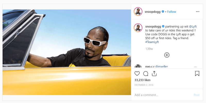 Snoop Dogg - Twitter account