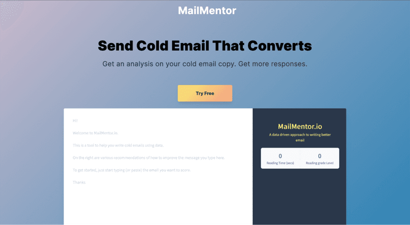 Cold email that converts