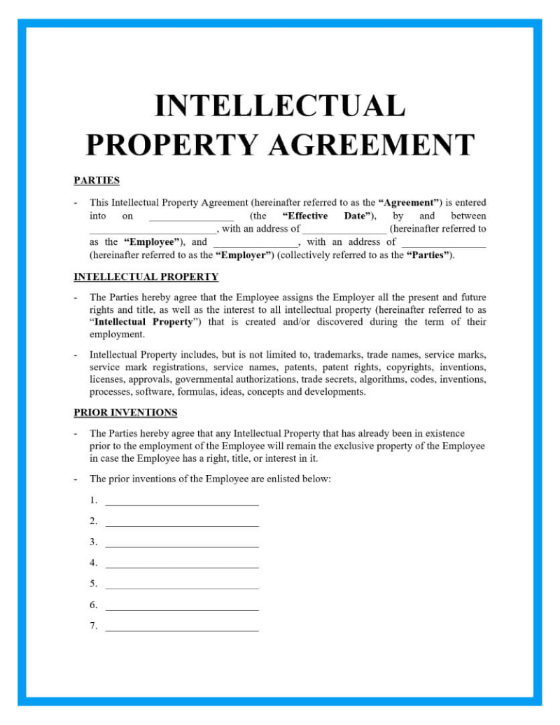 Intellectual Property Documentation