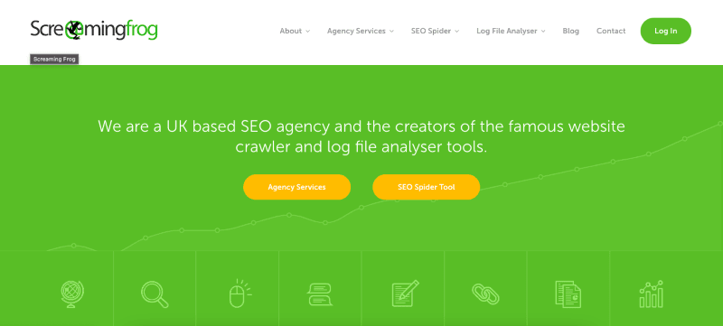 Screaming Frog – Web Scraping and Custom Extraction Tools
