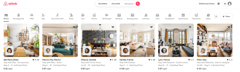 The Impact of Interactive Elements on Airbnb's Success