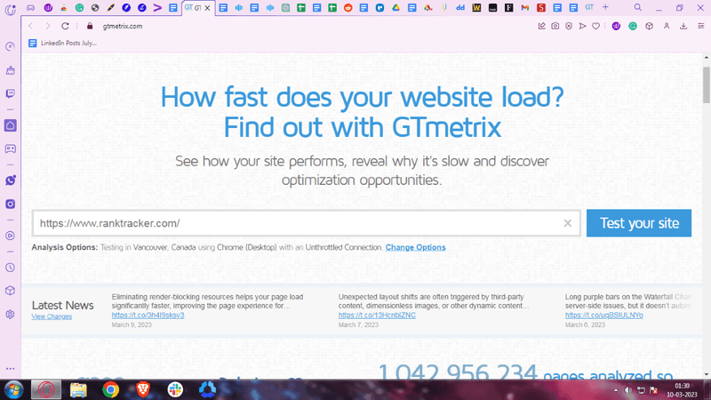 How to use tools like Google Page Speed Insights and GTmetrix to test your site speed