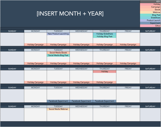Keep the Content Calendar Full
