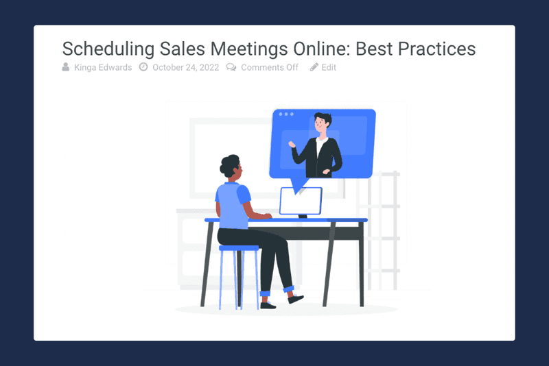 The Calendesk team decided to ask a few experts about scheduling sales meetings