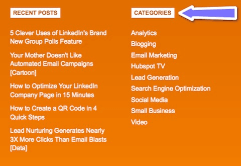 Create the Right Blog Categories