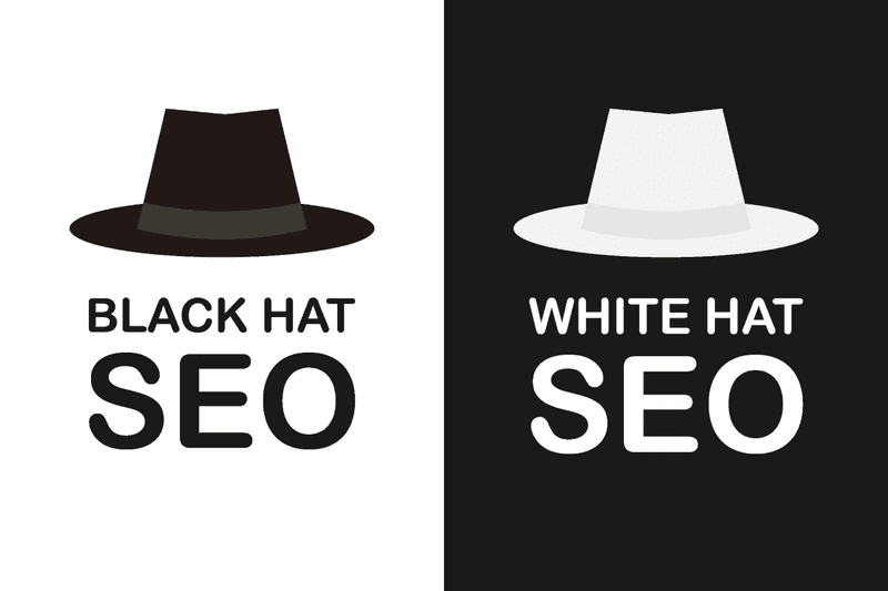 White hat vs. black hat backlink strategies