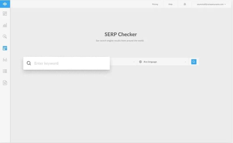 SERP Checker tool
