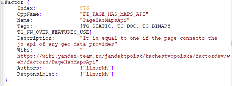 Maps js-api on page (for example Google Maps) is a ranking factor