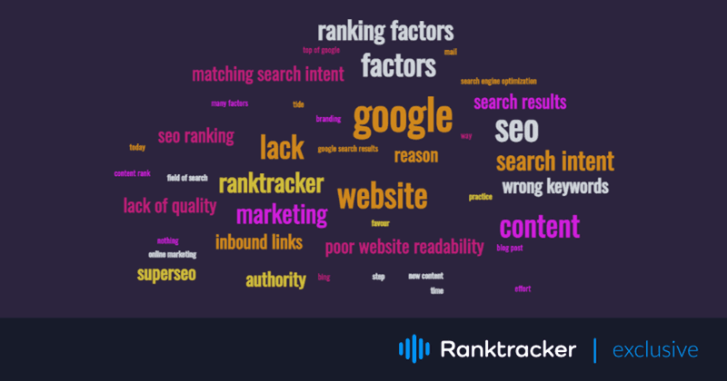 5 ranking-tekijää, jotka estävät verkkosivustoasi sijoittumasta korkealle Googlessa