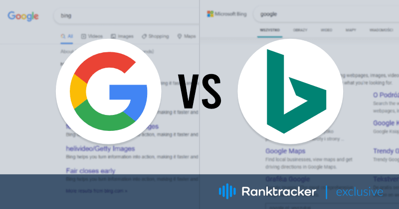 Jakie są główne różnice w Rankingu Twojej strony w Google i Bing?