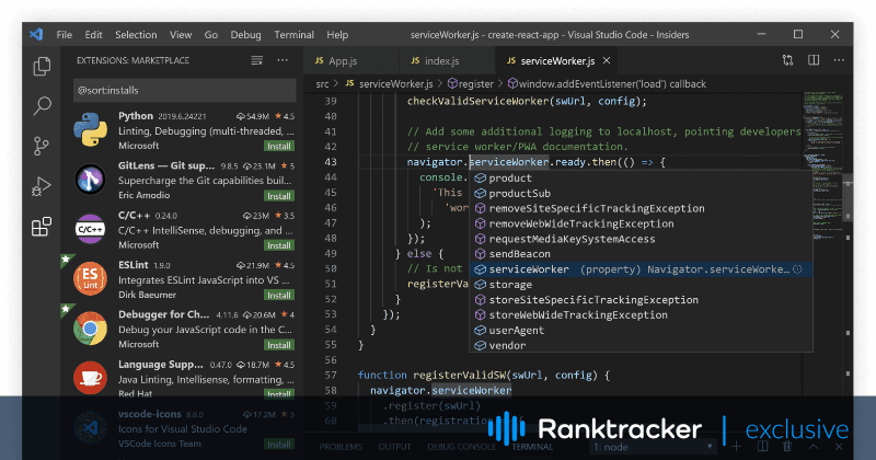 Κορυφαία IDEs Node Js για τη σύγχρονη ανάπτυξη εφαρμογών