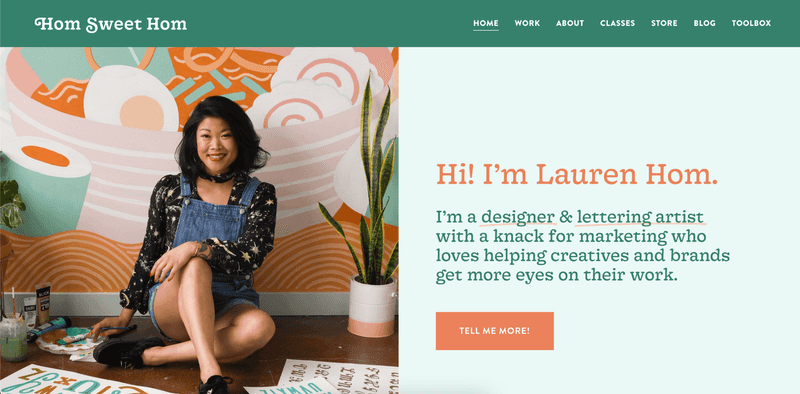 home page introduction