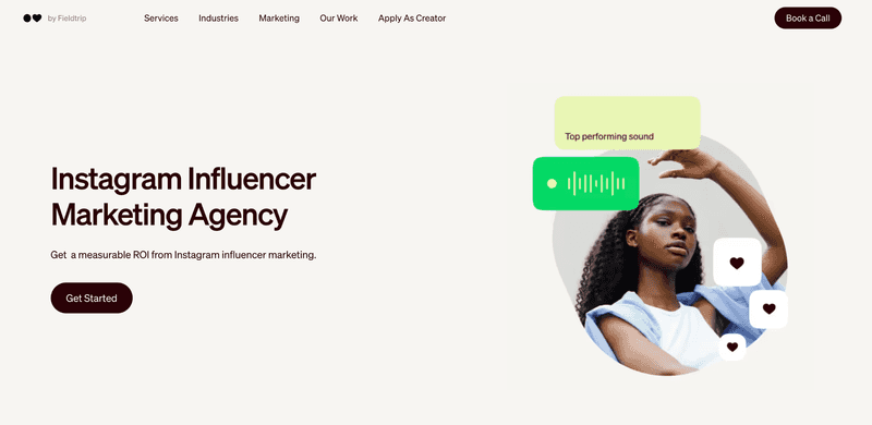 inBeat Agency helping brands grow with paid media and micro-influencer campaigns.