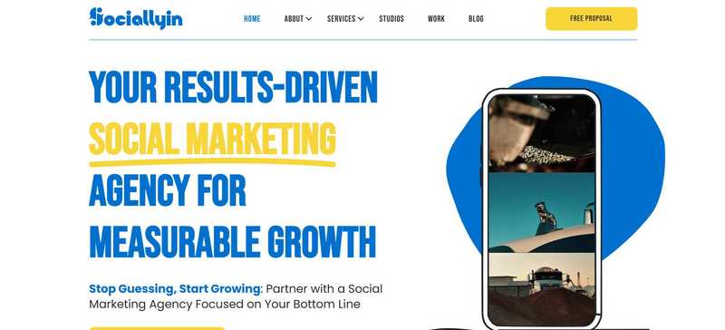 Sociallyin delivers creative social marketing strategies focused on measurable growth.