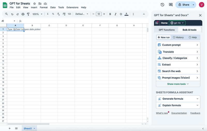 Google Sheets in 2025
