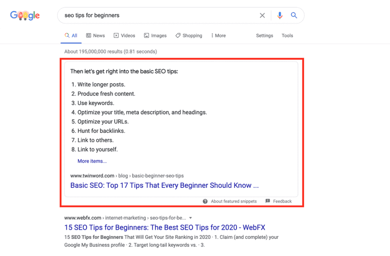 Beat Big Brands in Search