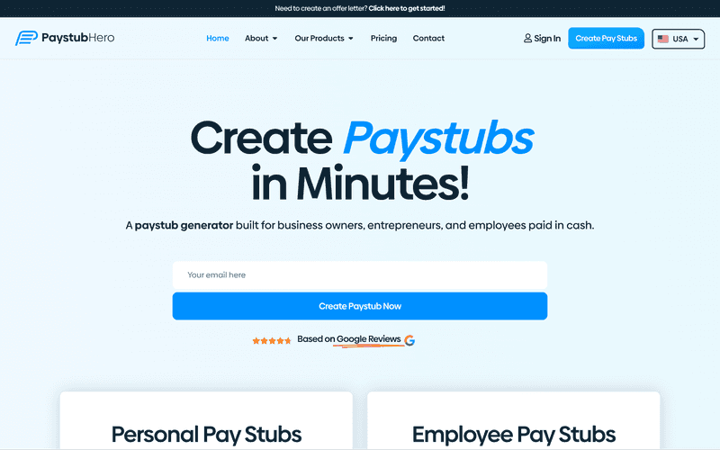 PaystubHero