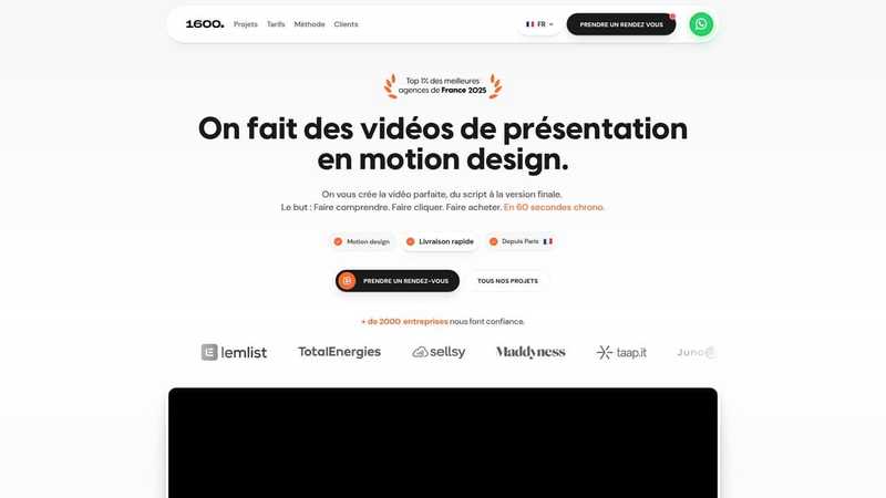 Best motion design agencies in France