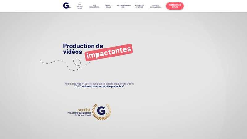 Best motion design agencies in France