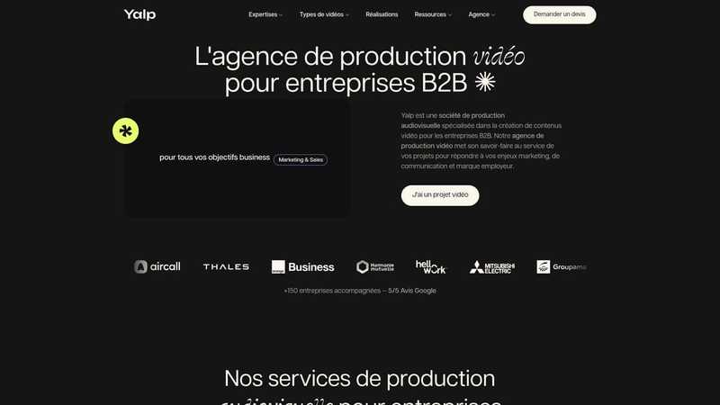 Best SaaS B2B Video Agencies in France