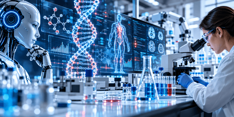 AI-Driven Biomedical Research