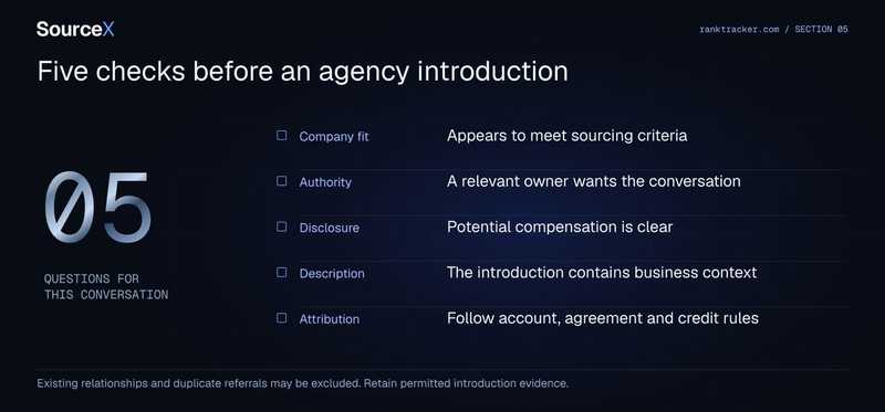 Understand what SourceX actually pays for