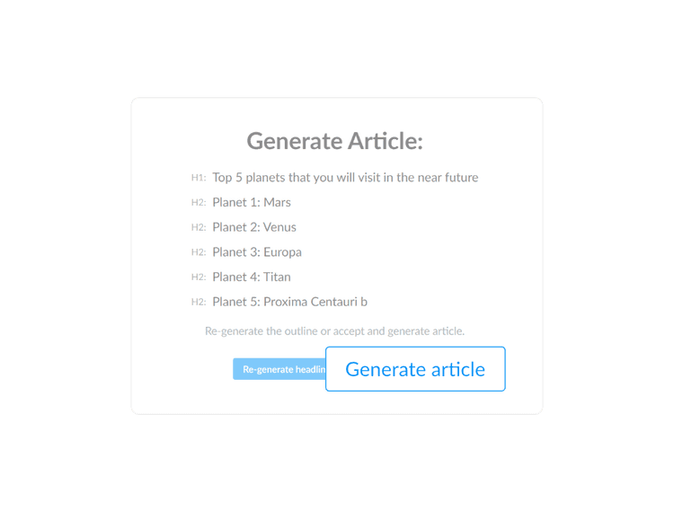 Article about ai. Article about ai