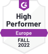 High Performer Europe - Fall 2022