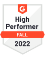 High Performer - Fall 2022