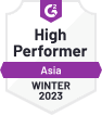 High Performer Asia - Winter 2023