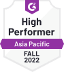 High Performer Asia Pacific - Fall 2022